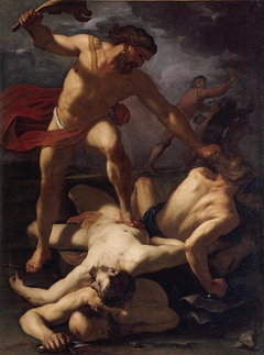 Samson défait les Philistins by Guido Cagnacci