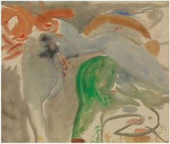 Scene with Nude by Helen Frankenthaler