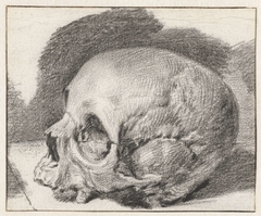 Schedel by Cornelis Visscher II