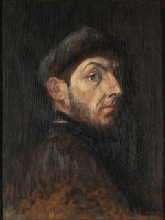 Self-portrait by Walter de Navazio