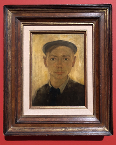 Self-portrait with cap
