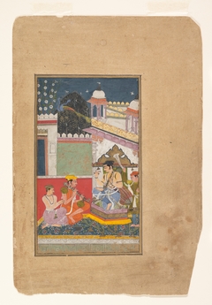 Shri Raga: Folio from a ragamala series (Garland of Musical Modes) by Anonymous