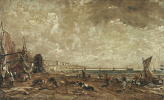 Sketch for The Marine Parade and Chain Pier, Brighton by John Constable