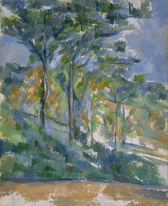 Sous-bois – La Forêt by Paul Cézanne