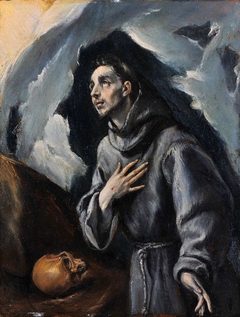 St. Francis receiving the Stigmata by El Greco