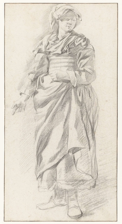 Standing Woman by Gerrit Adriaensz. Berckheyde