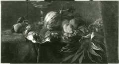 Still life with pineapple and other fruits