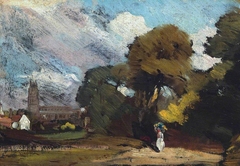 Stoke-by-Nayland by John Constable
