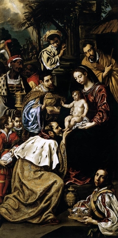 The Adoration of the Magi by Luis Tristan