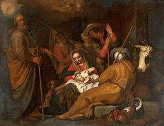 The Adoration of the Shepherds by Anonymous