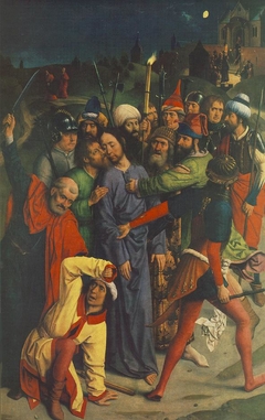 The Arrest of Christ with kiss of Judas and ear of Malchus by Anonymous