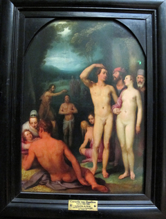 The Baptism of Christ by Cornelis Cornelisz. van Haarlem