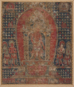The Bodhisattva Avalokiteshvara and Four Taras