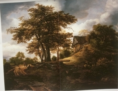 The Cottage under the Tree by Jacob van Ruisdael