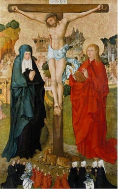 The Crucifixion with Donor Portraits of Wigand Märkel and His Family by Anonymous