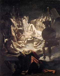 The Dream of Ossian by Jean-Auguste-Dominique Ingres