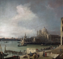 The Entrance to the Grand Canal, Venice by Canaletto