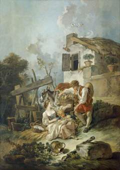 The Exchange of Produce by François Boucher