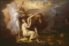 The Expulsion of Adam and Eve from Paradise by Benjamin West