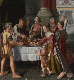 The First Passover Feast by Joachim Beuckelaer