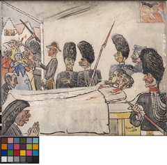 The gendarmes by James Ensor