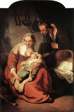 The Holy Family by Rembrandt