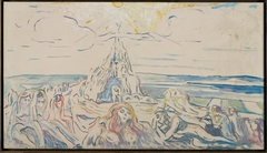The Human Mountain by Edvard Munch