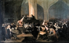 The Inquisition Tribunal by Francisco de Goya