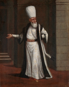 The Janissary Aga, Commander-in-Chief of the Janissaries by Jean Baptiste Vanmour