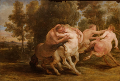 The Loves of the Centaurs by Peter Paul Rubens