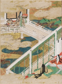 The Maidens (Otome), Illustration to Chapter 21 of the Tale of Genji (Genji monogatari) by Tosa Mitsunobu
