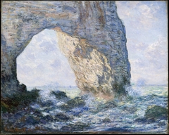 The Manneporte by Claude Monet