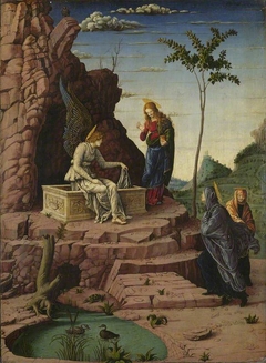 The Maries at the Sepulchre