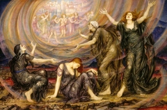 The Mourners by Evelyn De Morgan
