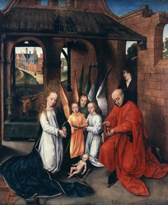 The Nativity by Master of the Prado Adoration of the Magi