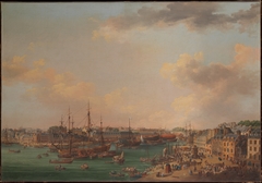 The Outer Harbor of Brest by Henri-Joseph Van Blarenberghe