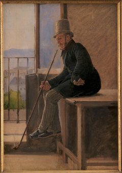 The Painter Jørgen Sonne by Constantin Hansen