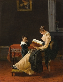 The Reader by Marguerite Gérard