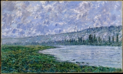 The Seine at Vétheuil by Claude Monet