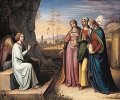 The Three Marys at the Tomb by Peter von Cornelius