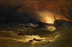 Tragedy at Sea by George Inness