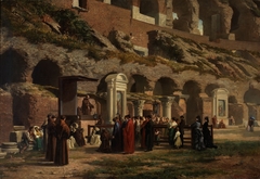 Un viernes en el Coliseo de Roma by Francisco Javier Amérigo y Aparici