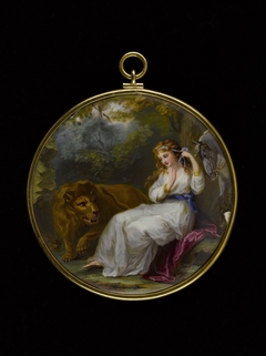 Una et le lion, d'après Angelica Kauffman