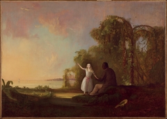 Uncle Tom and Little Eva by Robert S. Duncanson