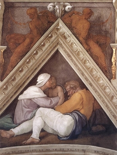 Ancestors of Christ: figures by Michelangelo