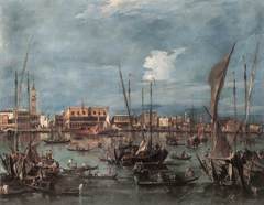 Venice from the Bacino di San Marco by Francesco Guardi