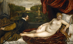 Venus and Music by Titian
