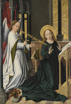 Verkündigung an Maria by Friedrich Herlin