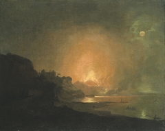 Vesuvius in Eruption by Joseph Wright of Derby