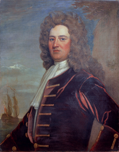 Vice-Admiral Edward Hopson, 1671-1728 by Godfrey Kneller